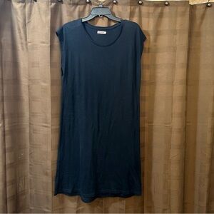 Organic John Patrick Black Tunic Top Dress Size S